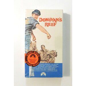 Donovan's Reef  John Wayne Lee Marvin VHS Comedy Adventure 1963 Sealed
